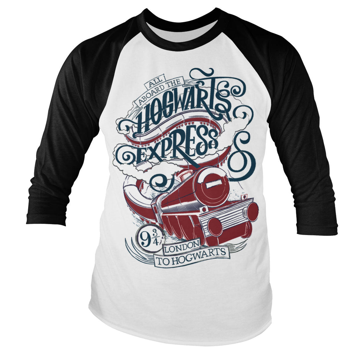 All Aboard The Hogwarts Express Baseball Long Sleeve Tee – T-shirt baseball manches longues