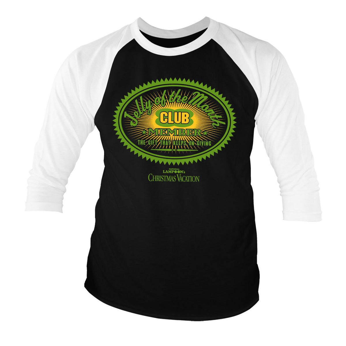 Bonjour les vacances - Jelly Of The Month Baseball 3/4 Sleeve Tee – T-shirt baseball manches 3/4