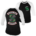 Riverdale - South Side Serpents Baseball 3/4 Sleeve Tee – T-shirt baseball manches 3/4