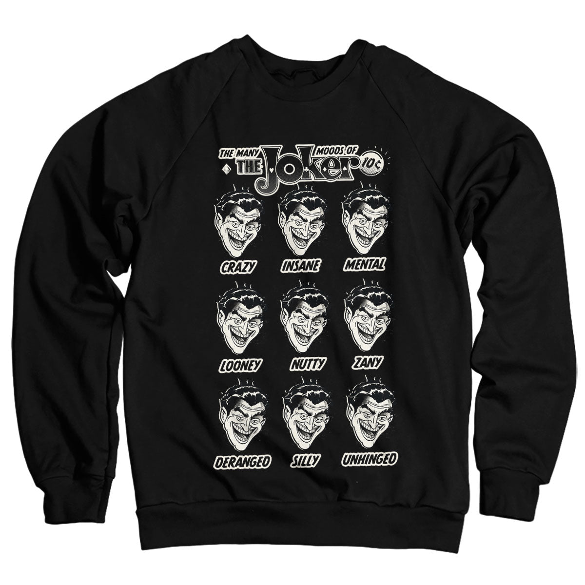 The Many Moods Of The Joker Sweatshirt – Sweat