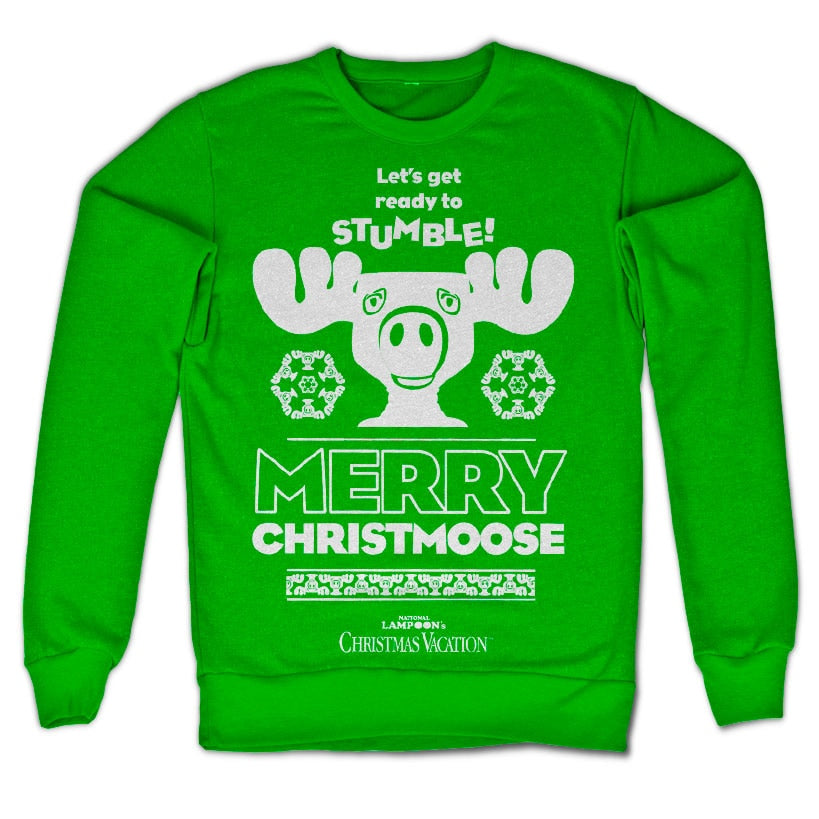 Bonjour les vacances - Merry Christmoose Sweatshirt – Sweat