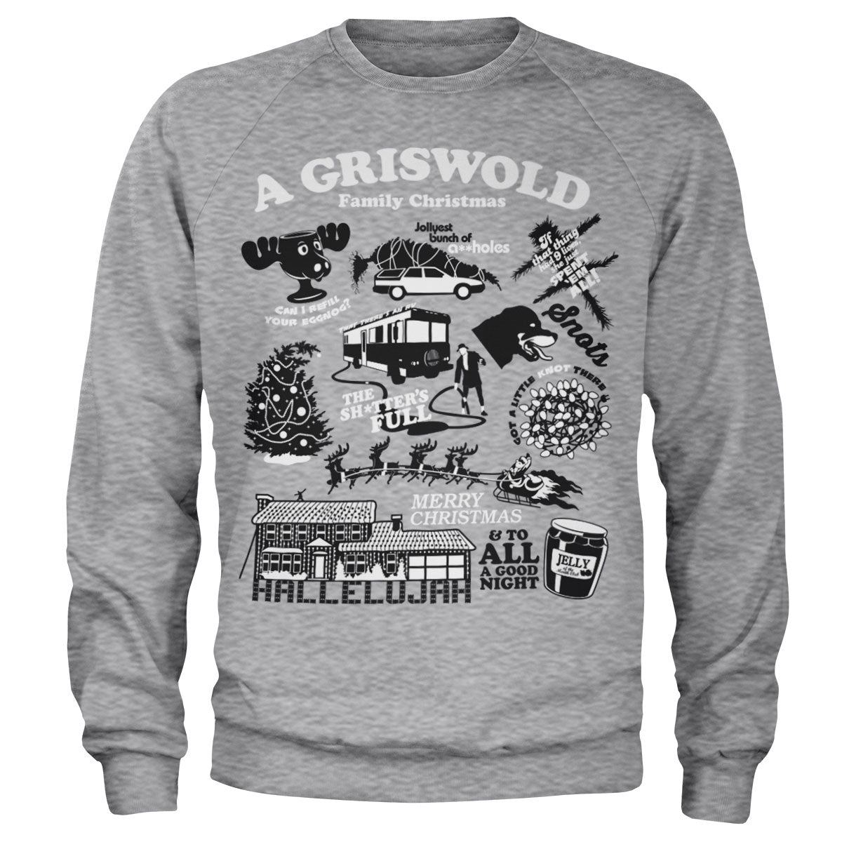 Bonjour les vacances - National Lampoon's Christmas Icons Sweatshirt – Sweat