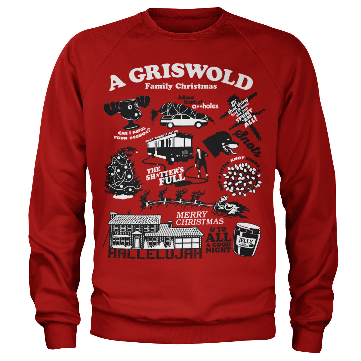 Bonjour les vacances - National Lampoon's Christmas Icons Sweatshirt – Sweat