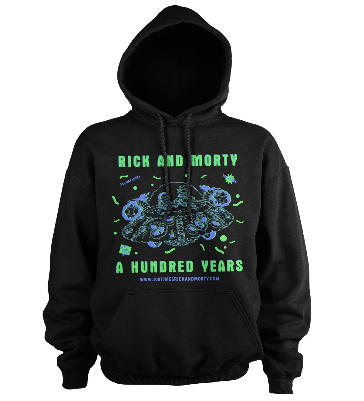 Rick And Morty - A Hundred Years Hoodie – Sweat à capuche