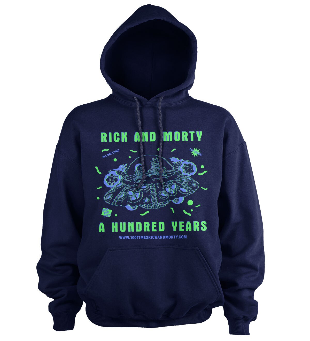 Rick And Morty - A Hundred Years Hoodie – Sweat à capuche