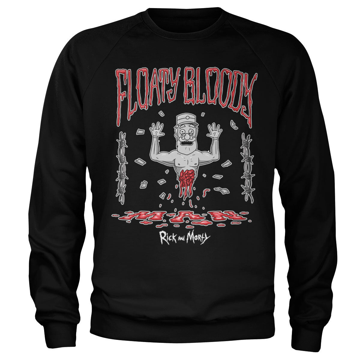 Floaty Bloody Man Sweatshirt – Sweat