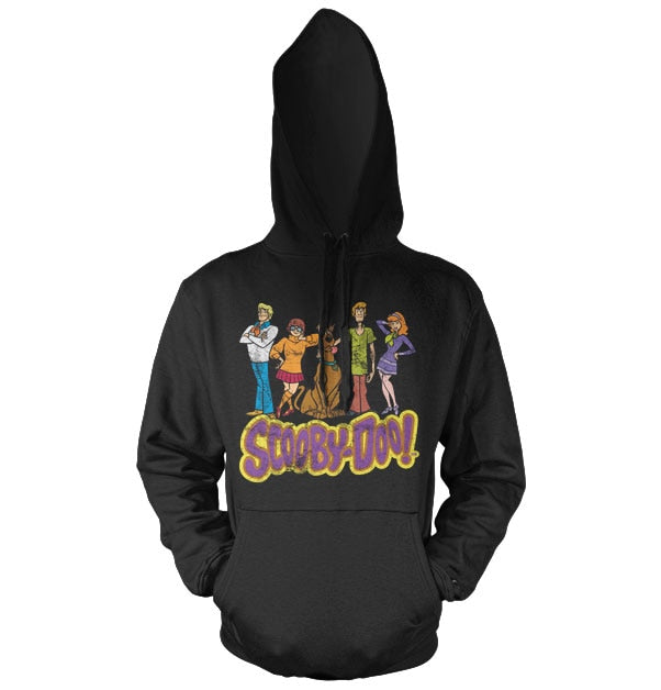 Team Scooby Doo Distressed Hoodie – Sweat à capuche