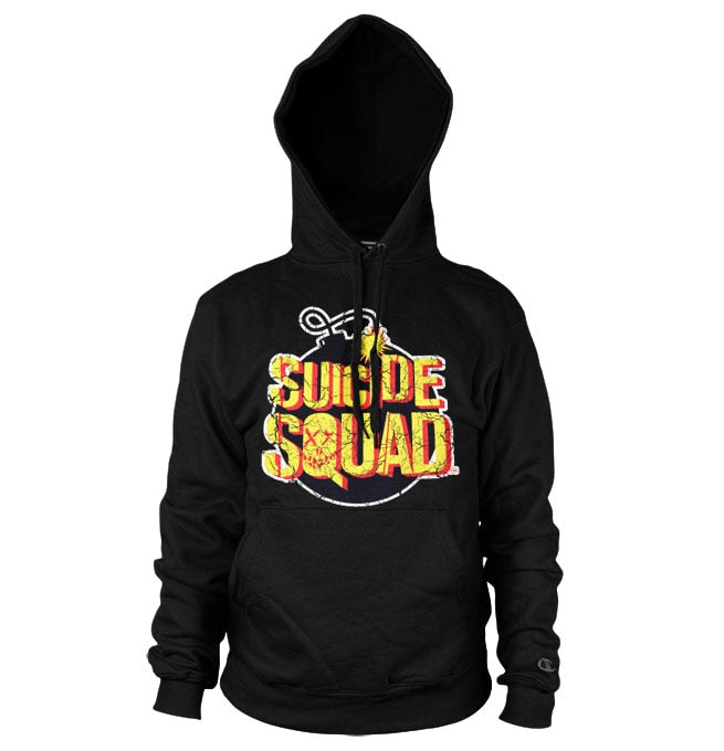 Suicide Squad Bomb Logo Hoodie – Sweat à capuche