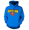 Superman Blockletter Logo Hoodie – Sweat à capuche