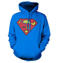 Superman Washed Shield Hoodie – Sweat à capuche