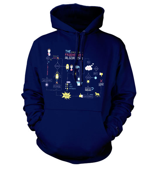 The Friendship Minions Algorithm Hoodie – Sweat à capuche