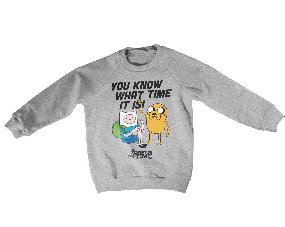 It's Adventure Time Kids Sweatshirt – Sweat enfant