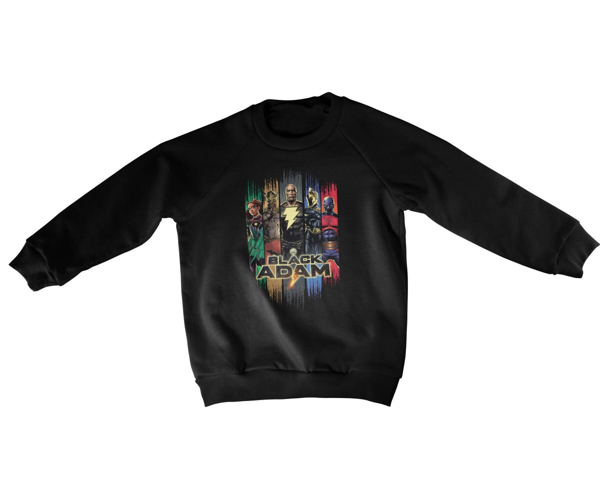 Black Adam Characters Kids Sweatshirt – Sweat enfant