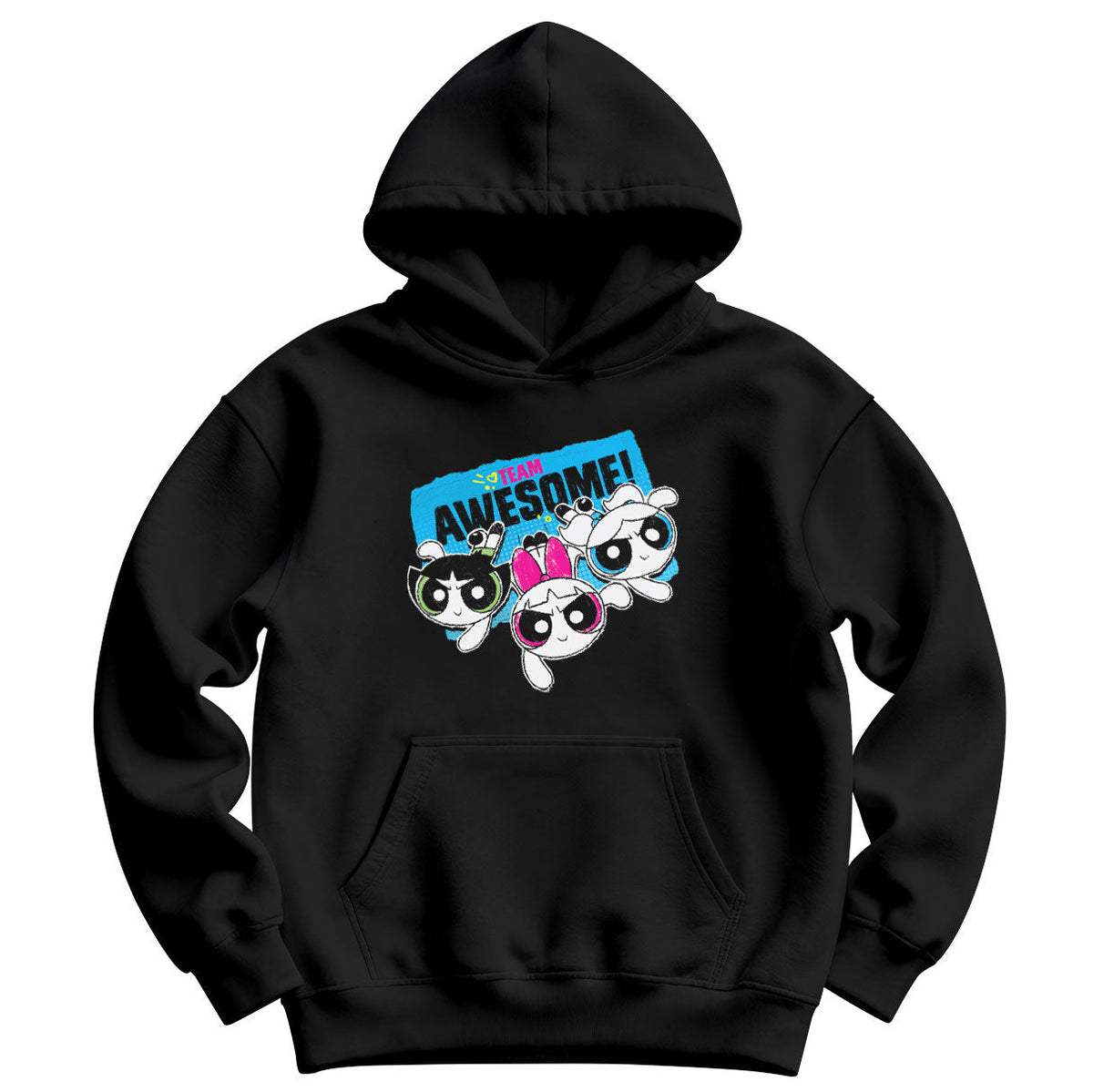 Powerpuff Girls (Les Supers Nanas) - Team Awesome Kids Hoodie – Sweat à capuche enfant