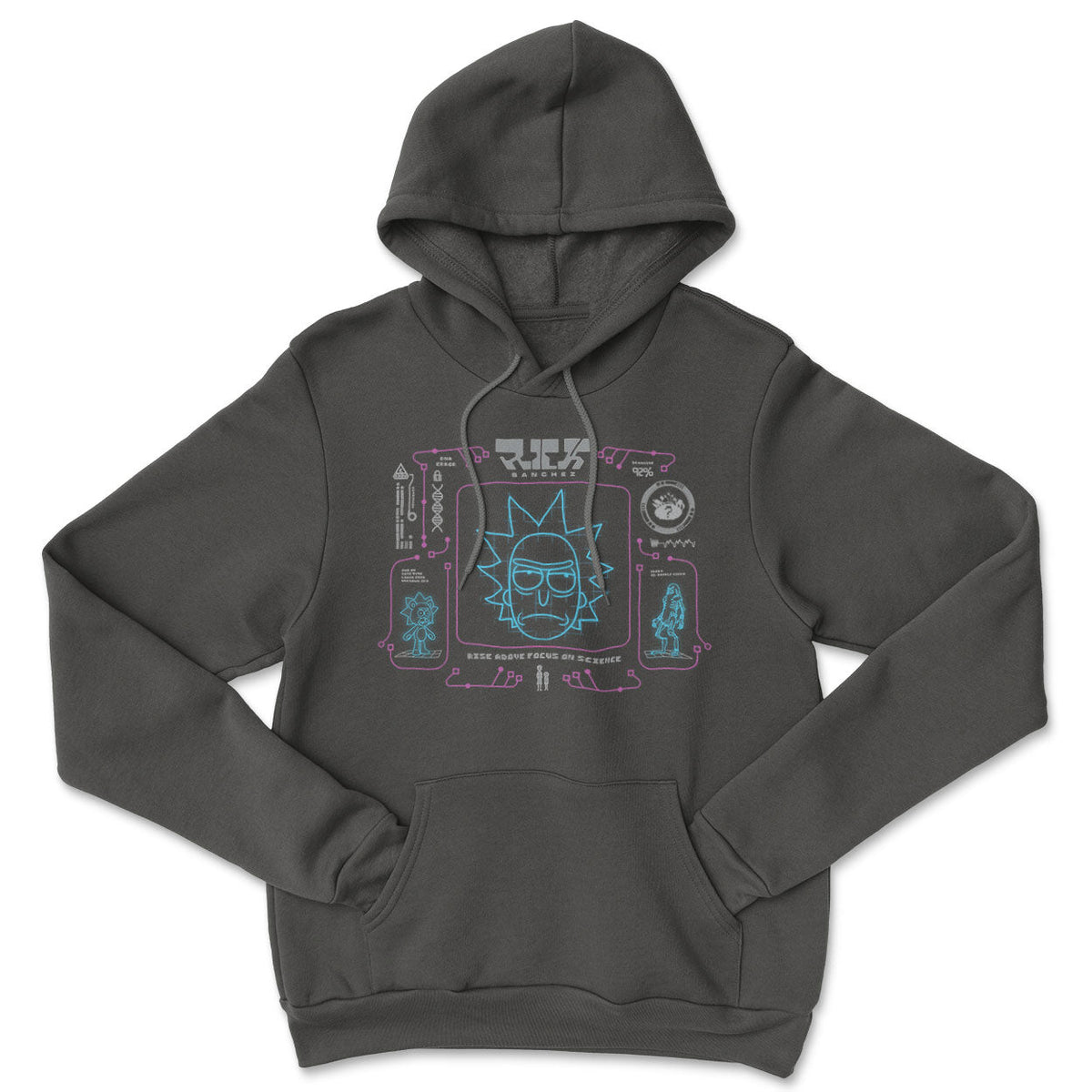 Rick Sanches - Rise Above Focus On Science Hoodie – Sweat à capuche