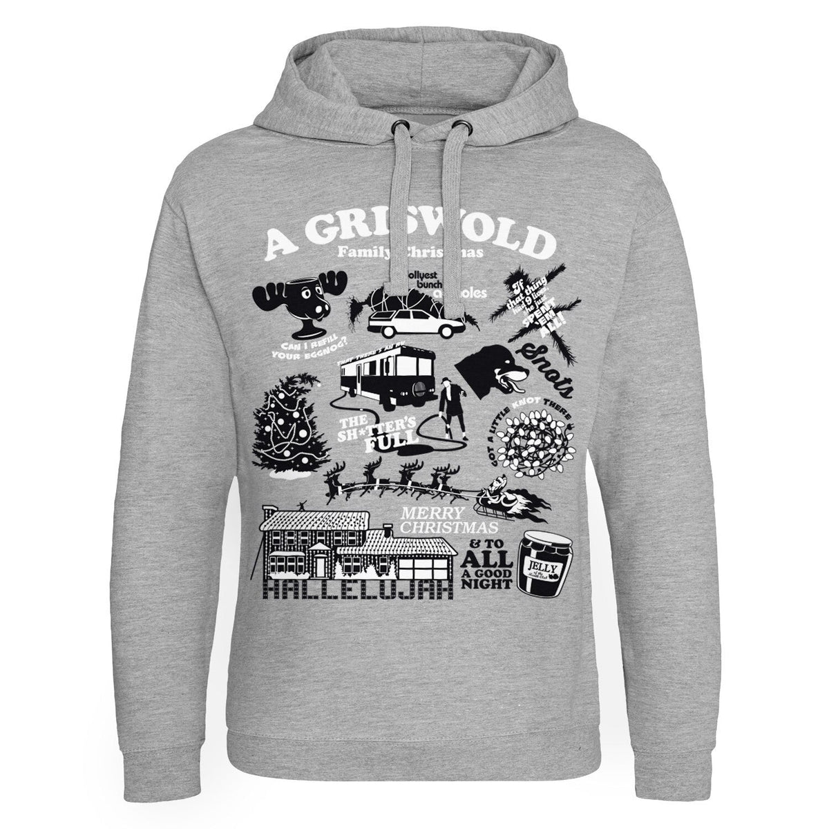 Bonjour les vacances - National Lampoon's Christmas Icons Epic Hoodie – Sweat à capuche Epic
