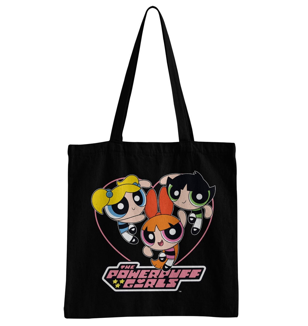 Powerpuff Girls (Les Supers Nanas) Heart Tote Bag – Tote bag