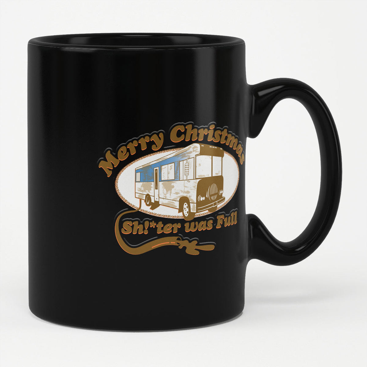 Lampoons Christmas (Le Sapin a les boules) - Sh!*ter Was Full Mug – Mug