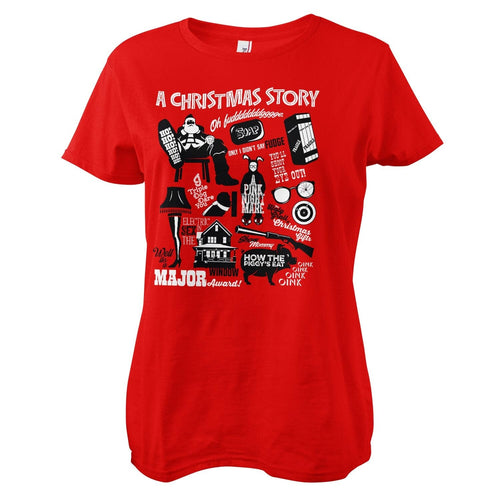 A Christmas Story icons Girly Tee – T-shirt femme