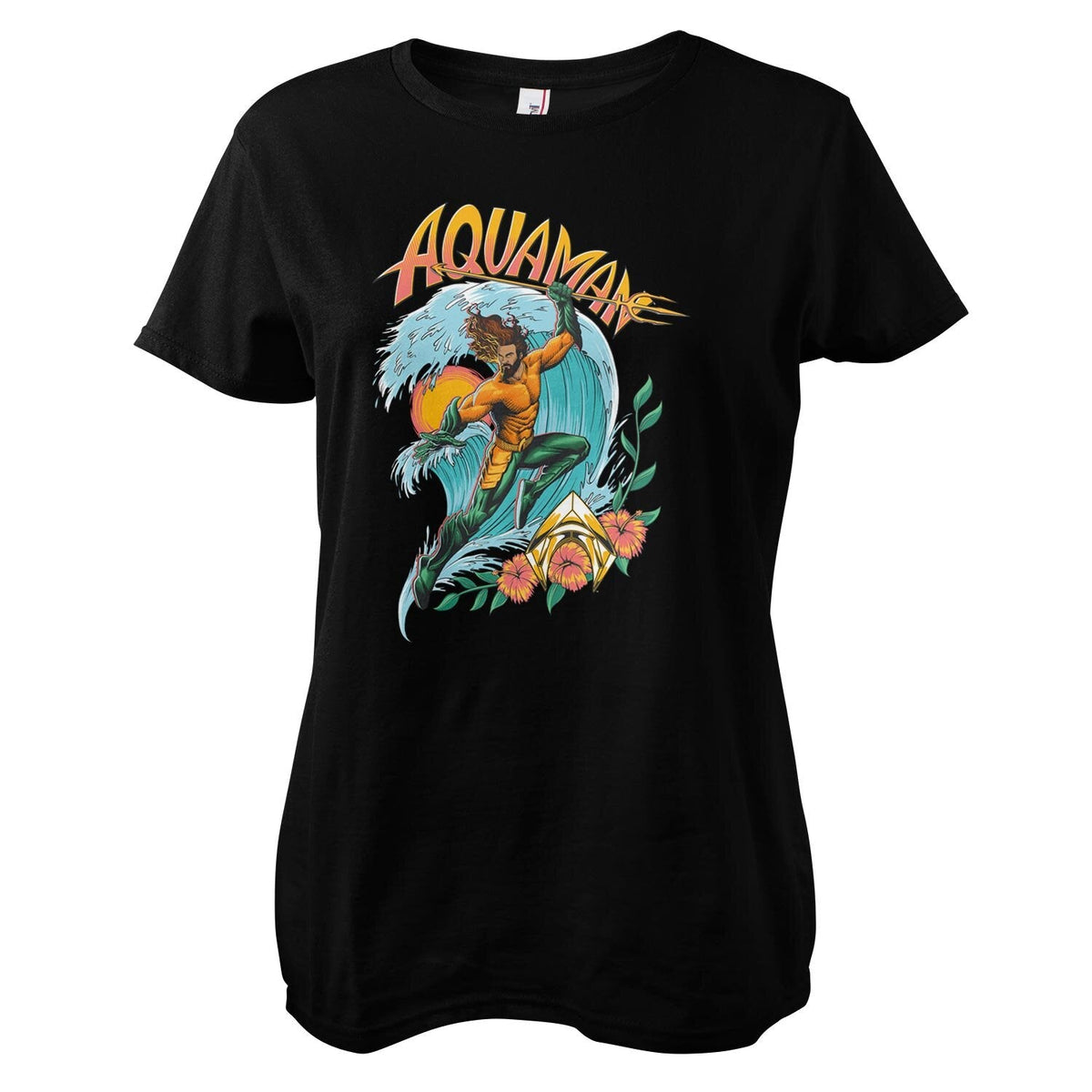 Aquaman Surf Style Girly Tee – T-shirt femme