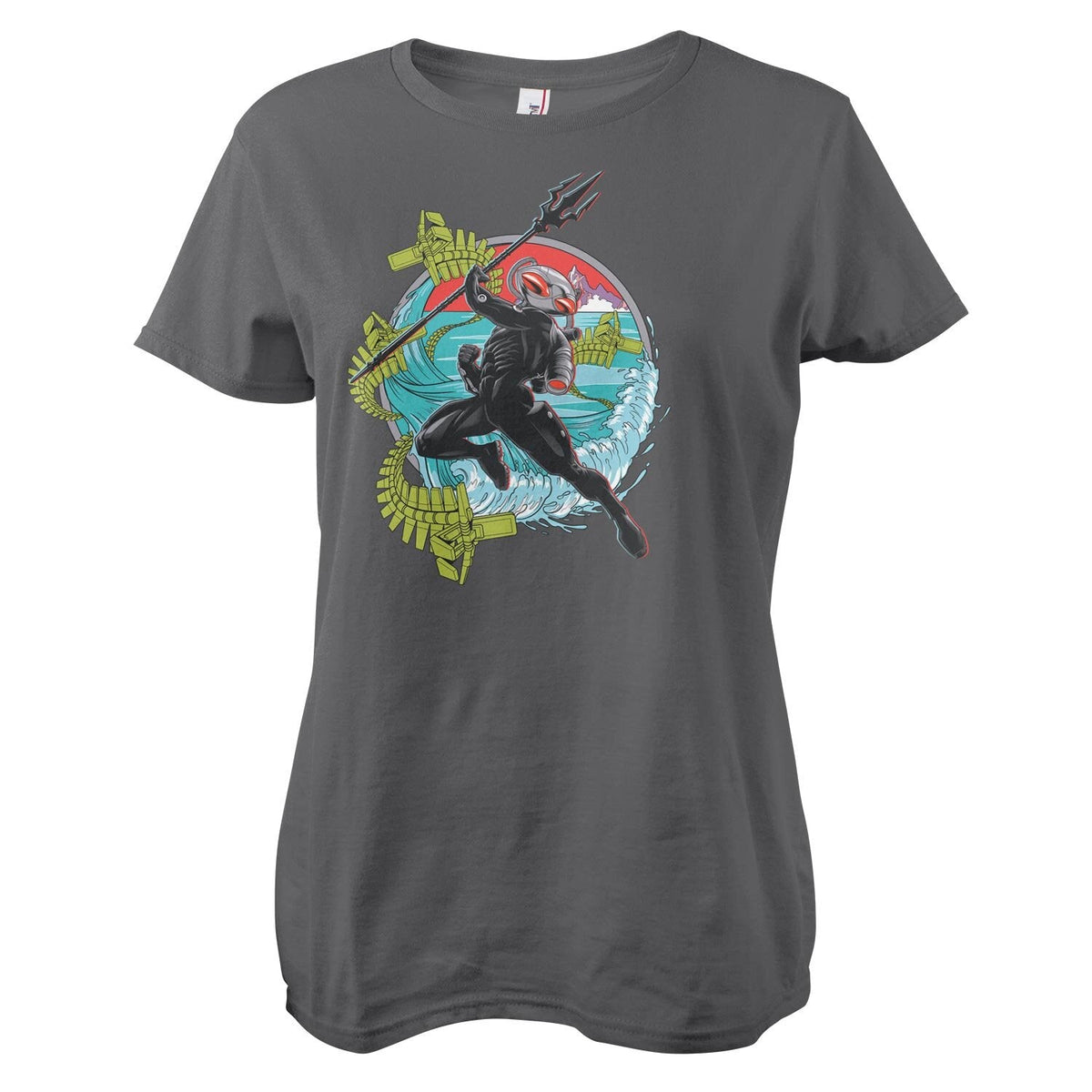 Aquaman - Surfing Black Manta Girly Tee – T-shirt femme
