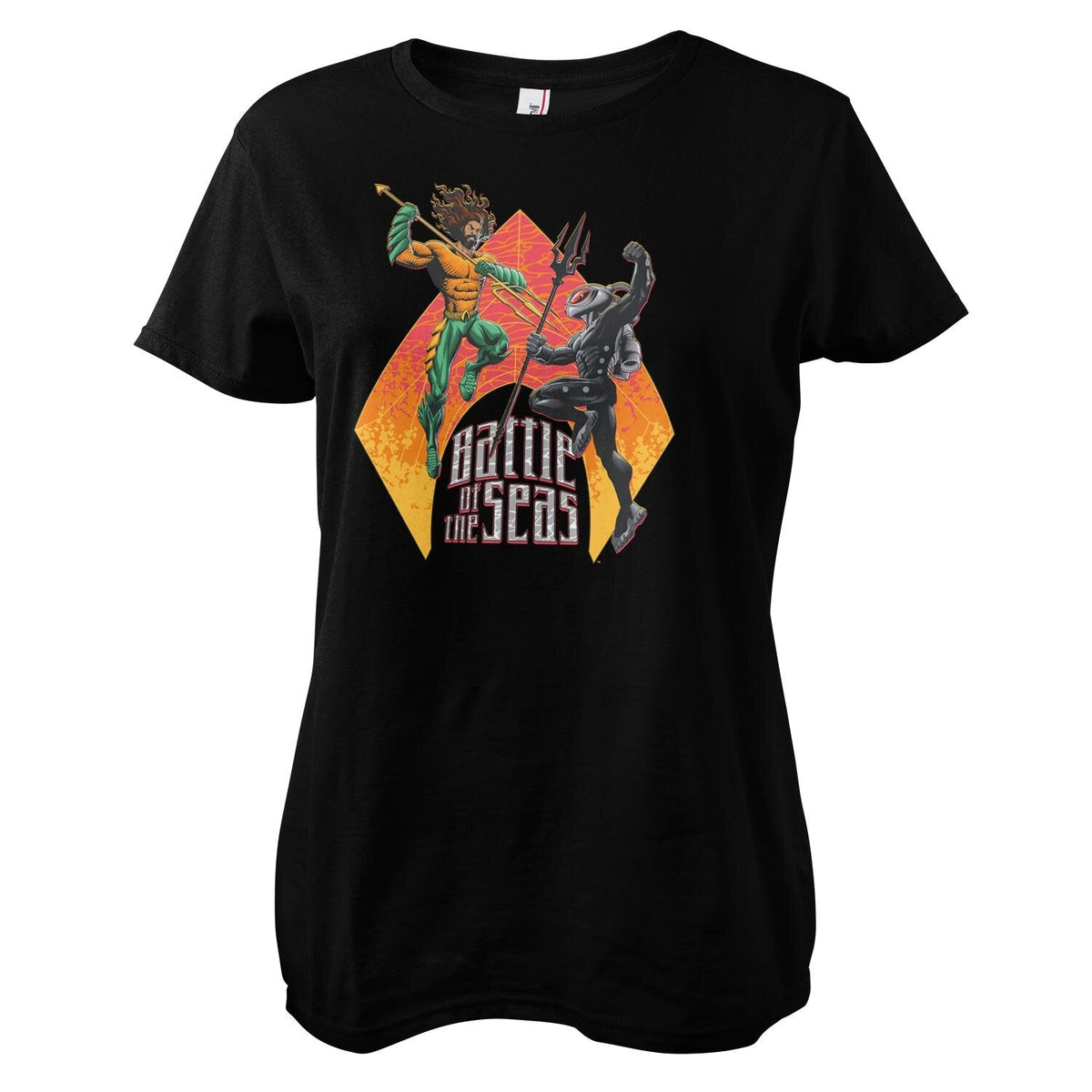 Aquaman - Battle Of The Seas Girly Tee – T-shirt femme