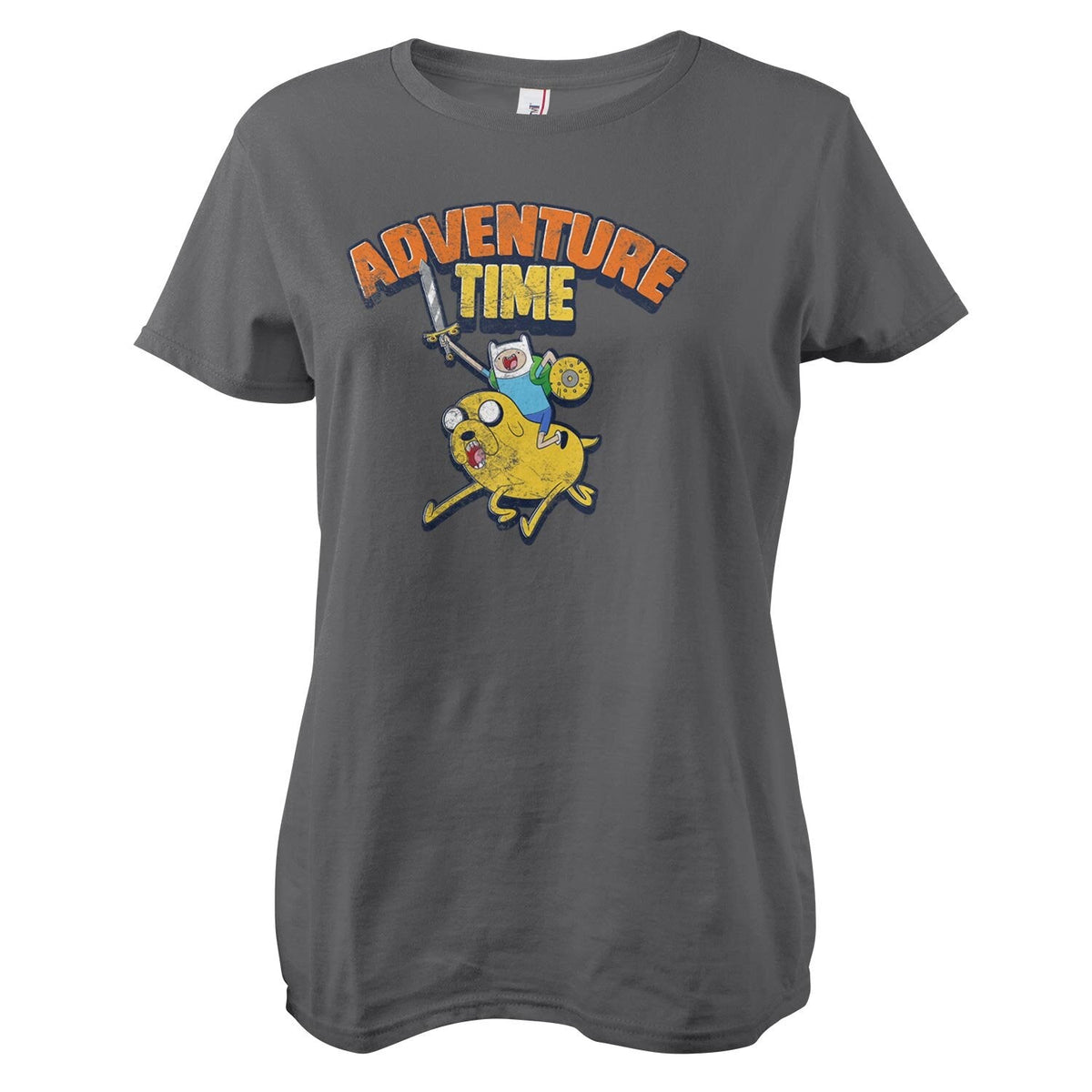 Adventure Time Washed Girly Tee – T-shirt femme
