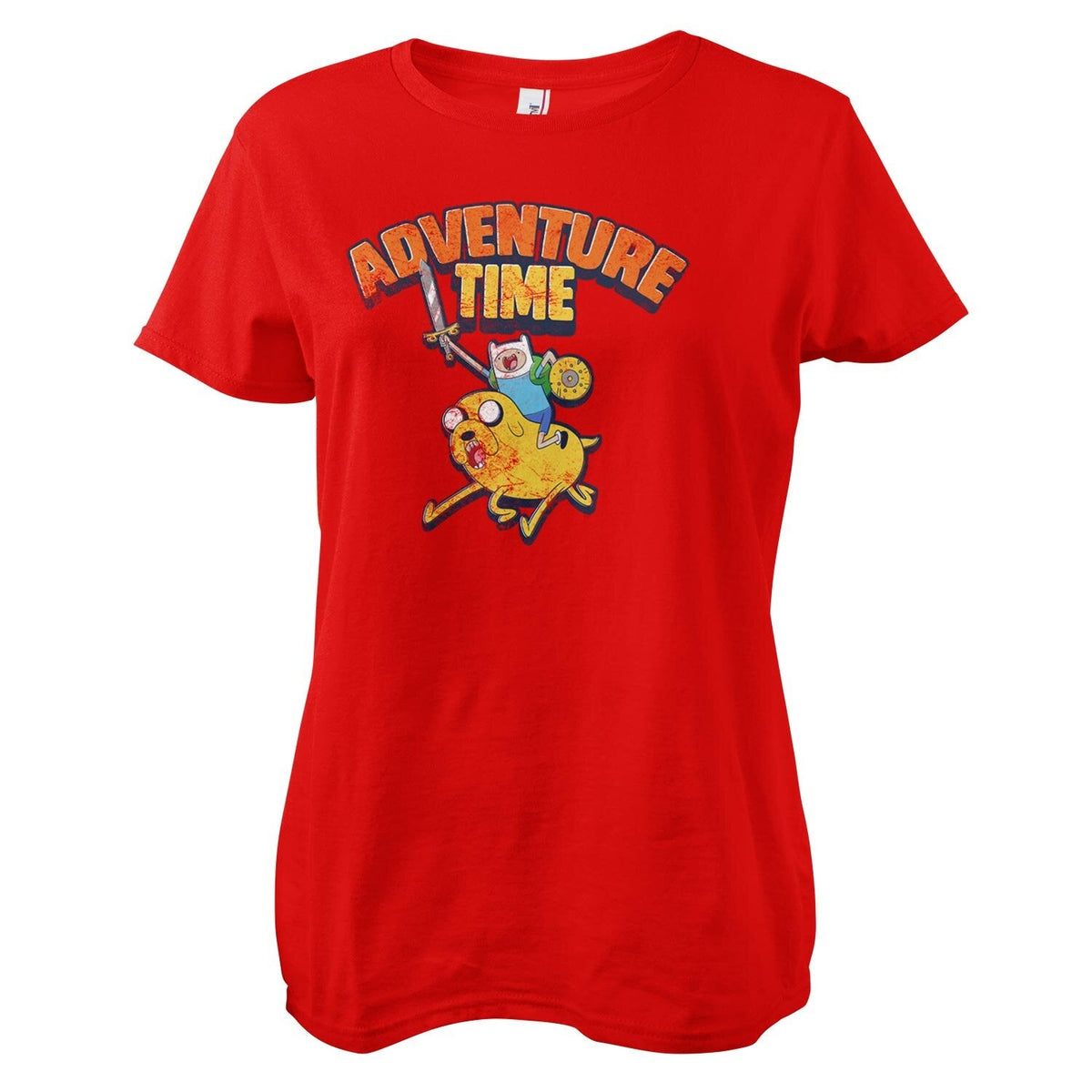 Adventure Time Washed Girly Tee – T-shirt femme