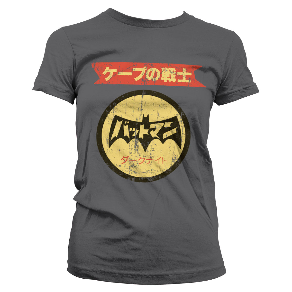 Batman Japanese Retro Logo Girly Tee – T-shirt femme