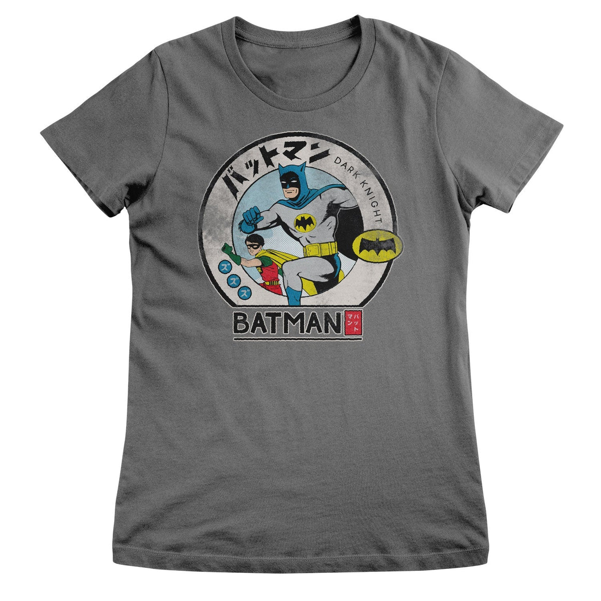 Batman & Robin Japanese Dark Knight Girly Tee – T-shirt femme