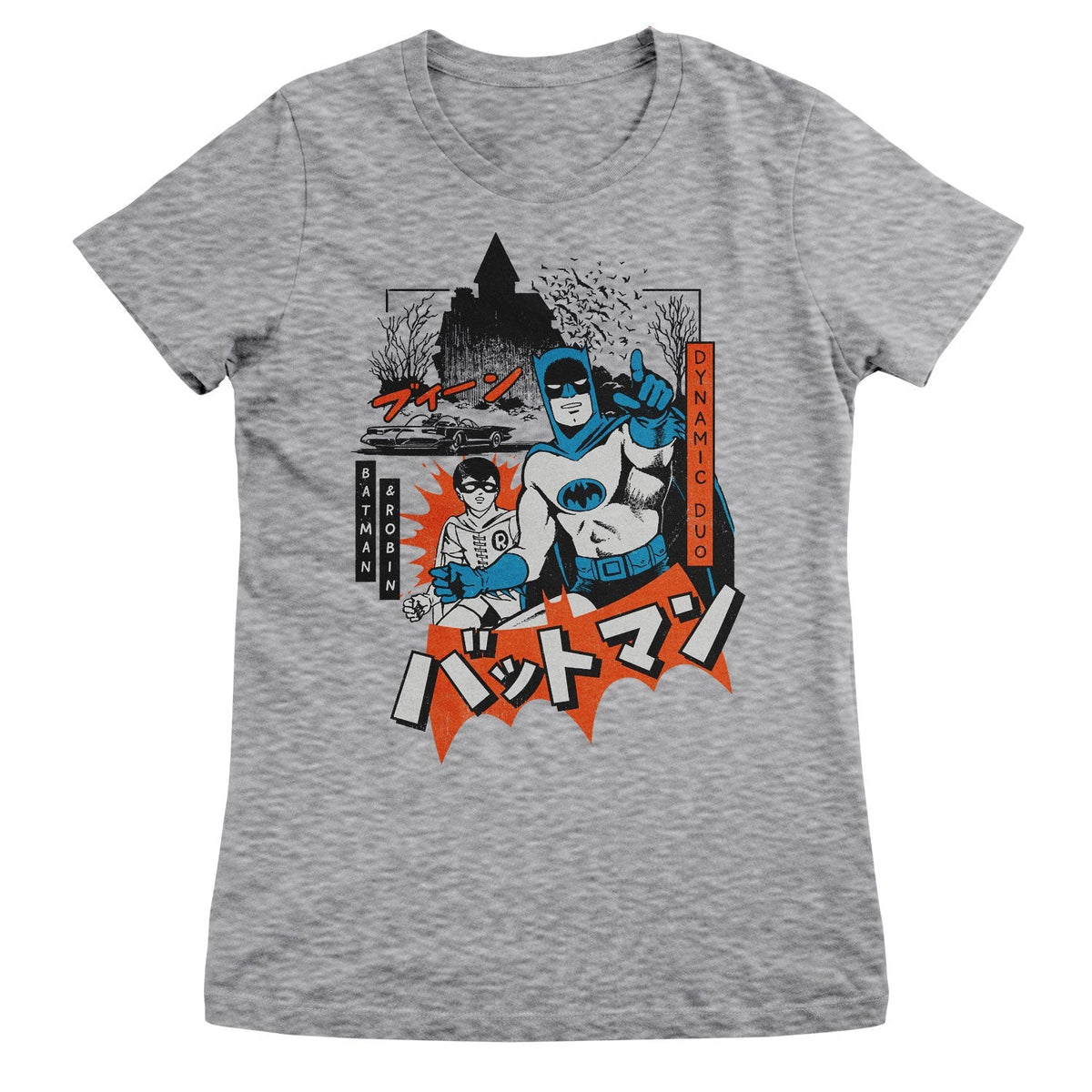 Dynamic Duo Manga Girly Tee – T-shirt femme