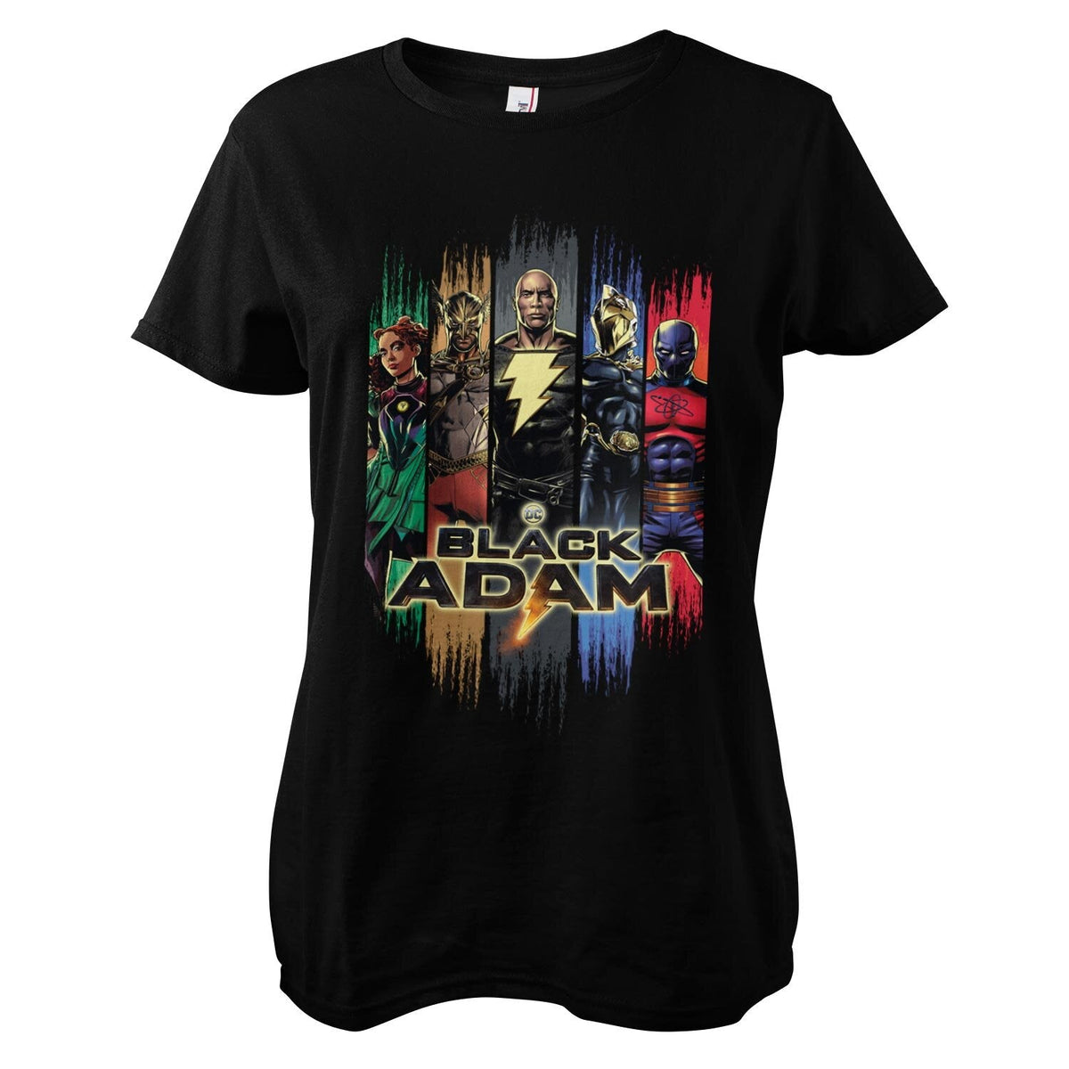 Black Adam Characters Girly Tee – T-shirt femme