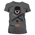 Clockwork Orange (Orange mécanique) Bowler Eye Girly Tee – T-shirt femme