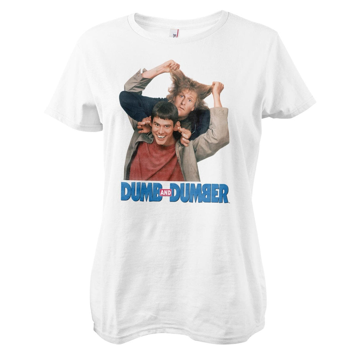 Dumb And Dumber Washed Poster Girly Tee – T-shirt femme