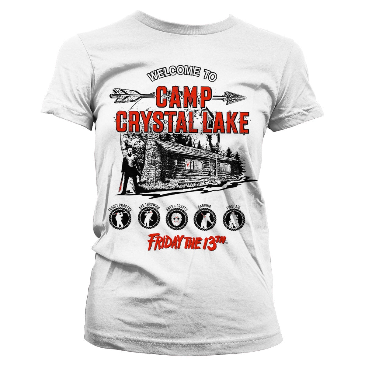Vendredi 13 - Camp Crystal Lake Girly Tee – T-shirt femme