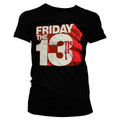 Friday The 13th (Vendredi 13) Block Logo Girly Tee – T-shirt femme