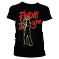 Friday The 13th (Vendredi 13) - Jason Voorhees Girly Tee – T-shirt femme