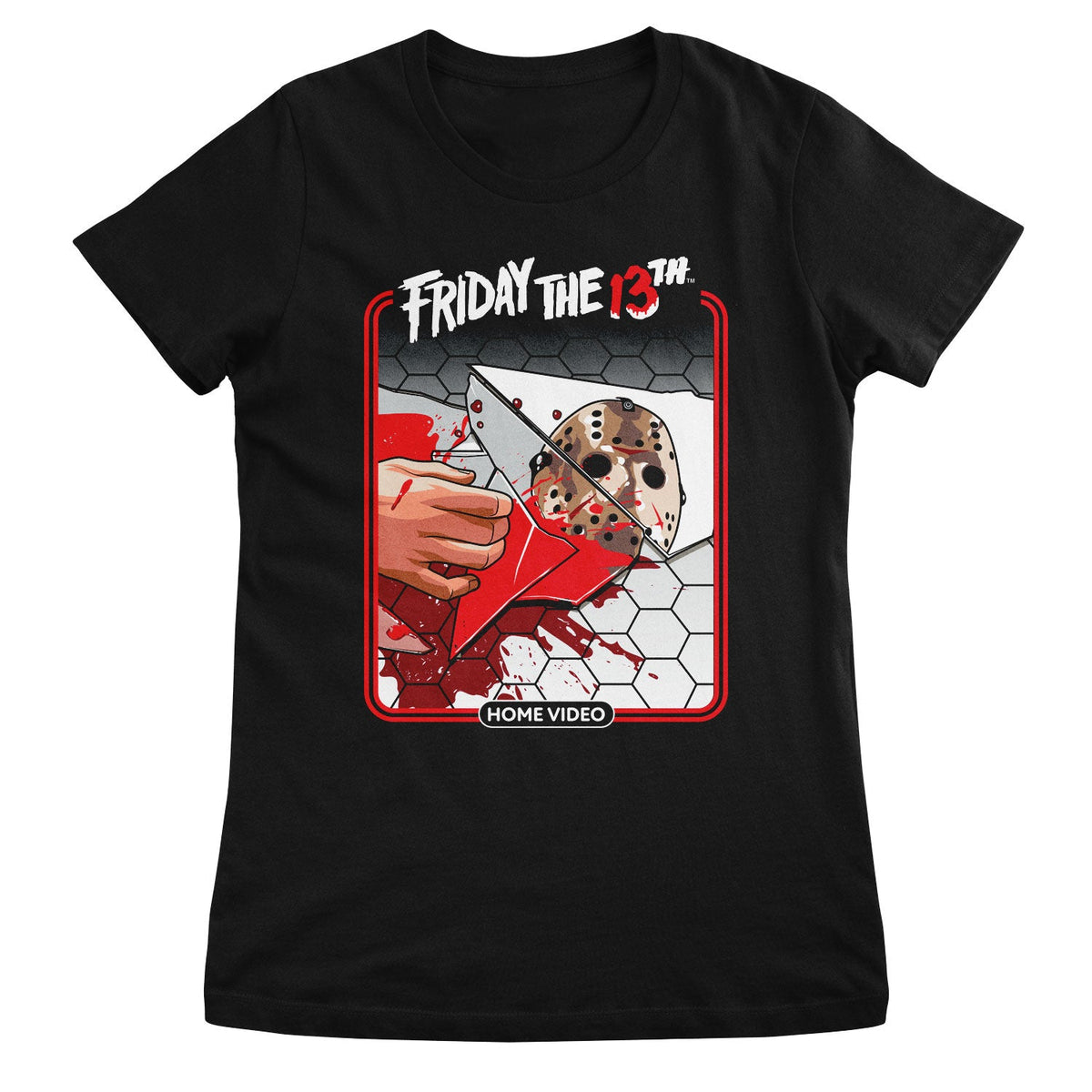Friday The 13th (Vendredi 13) Home Video Girly Tee – T-shirt femme