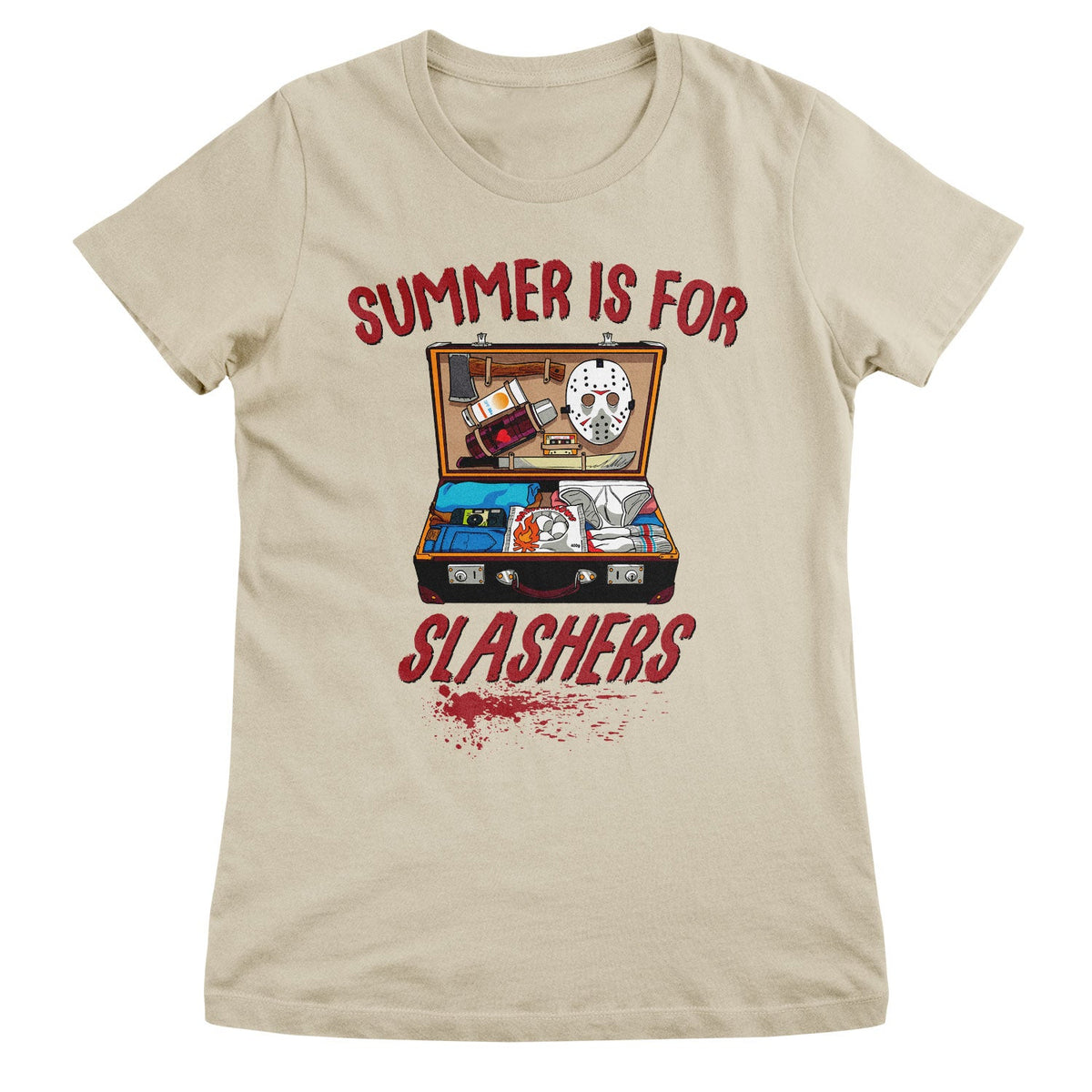 Vendredi 13 - Summer Is For Slashers Girly Tee – T-shirt femme