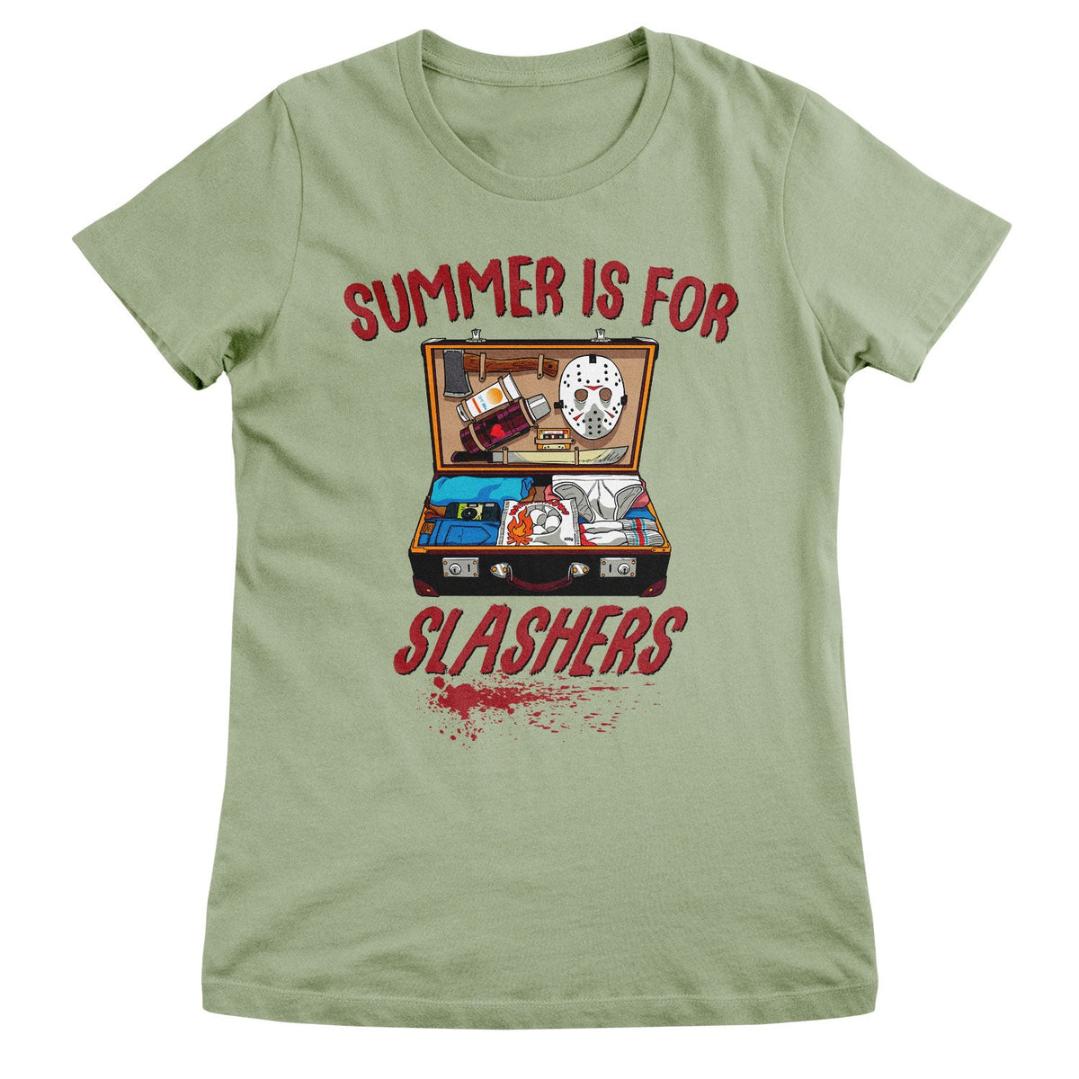 Vendredi 13 - Summer Is For Slashers Girly Tee – T-shirt femme