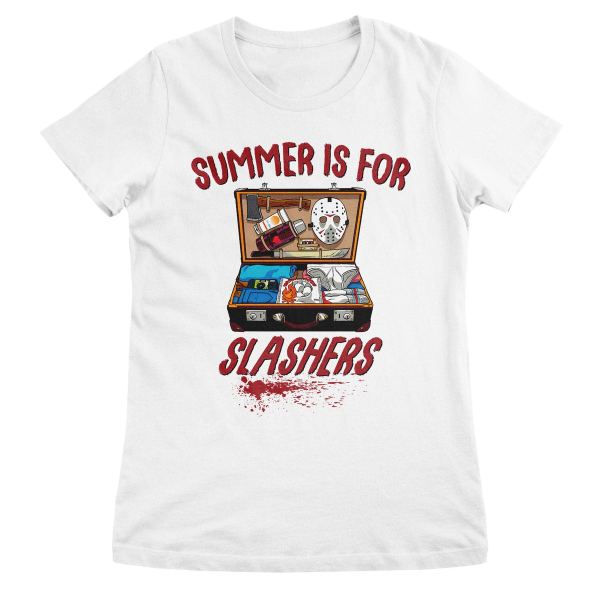 Vendredi 13 - Summer Is For Slashers Girly Tee – T-shirt femme