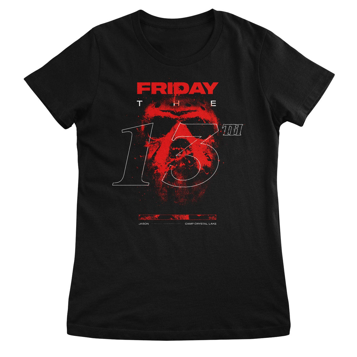 Friday The 13th (Vendredi 13) Blood Splatter Girly Tee – T-shirt femme