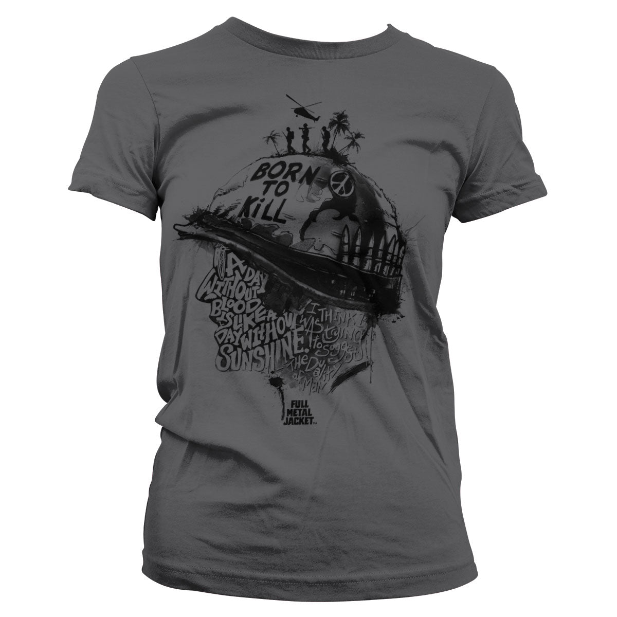 Full Metal Jacket Sayings Girly T-Shirt – T-shirt femme