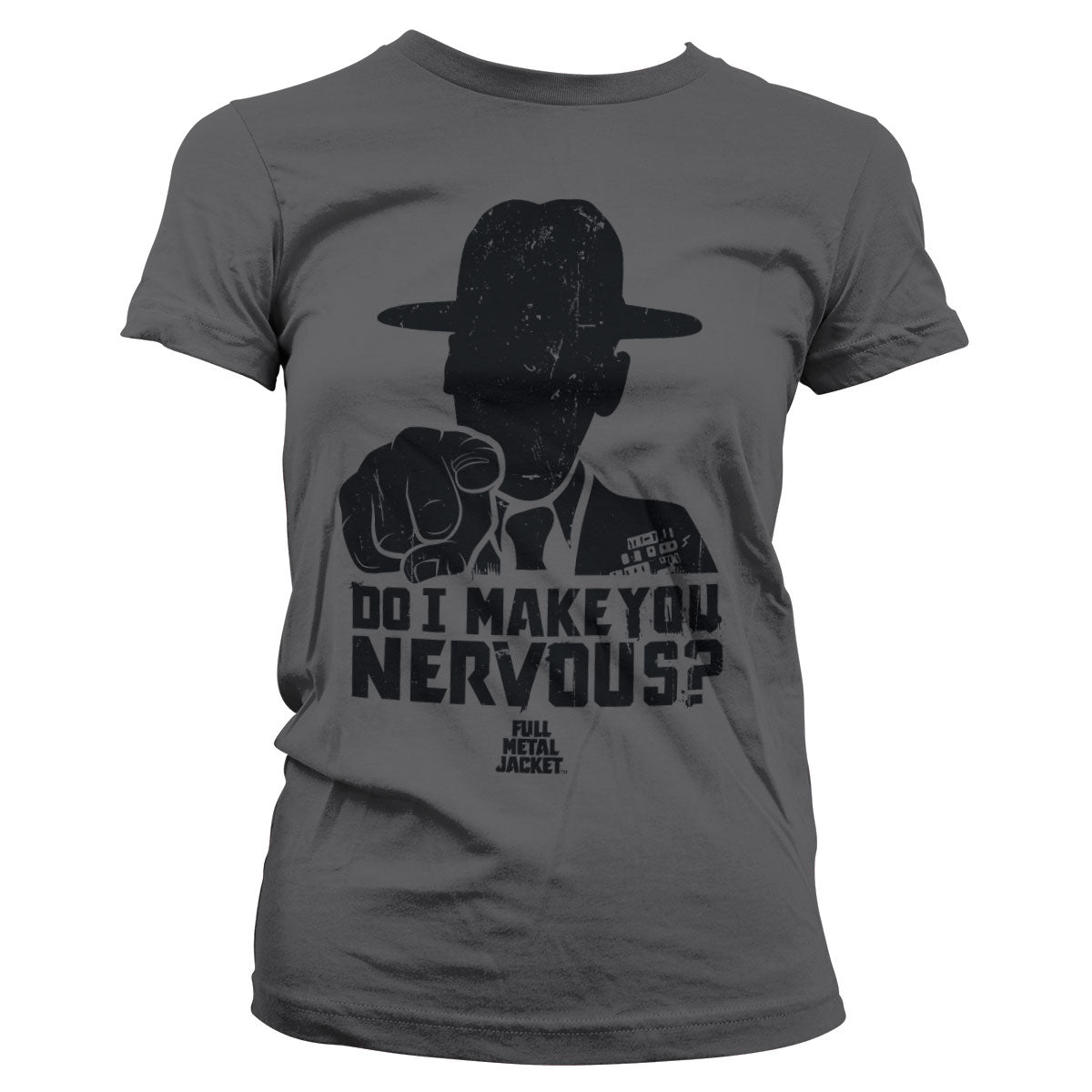Full Metal Jacket - Do I Make You Nervous Girly Tee – T-shirt femme