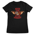 Never Feed Gizmo After Midnight Girly Tee – T-shirt femme