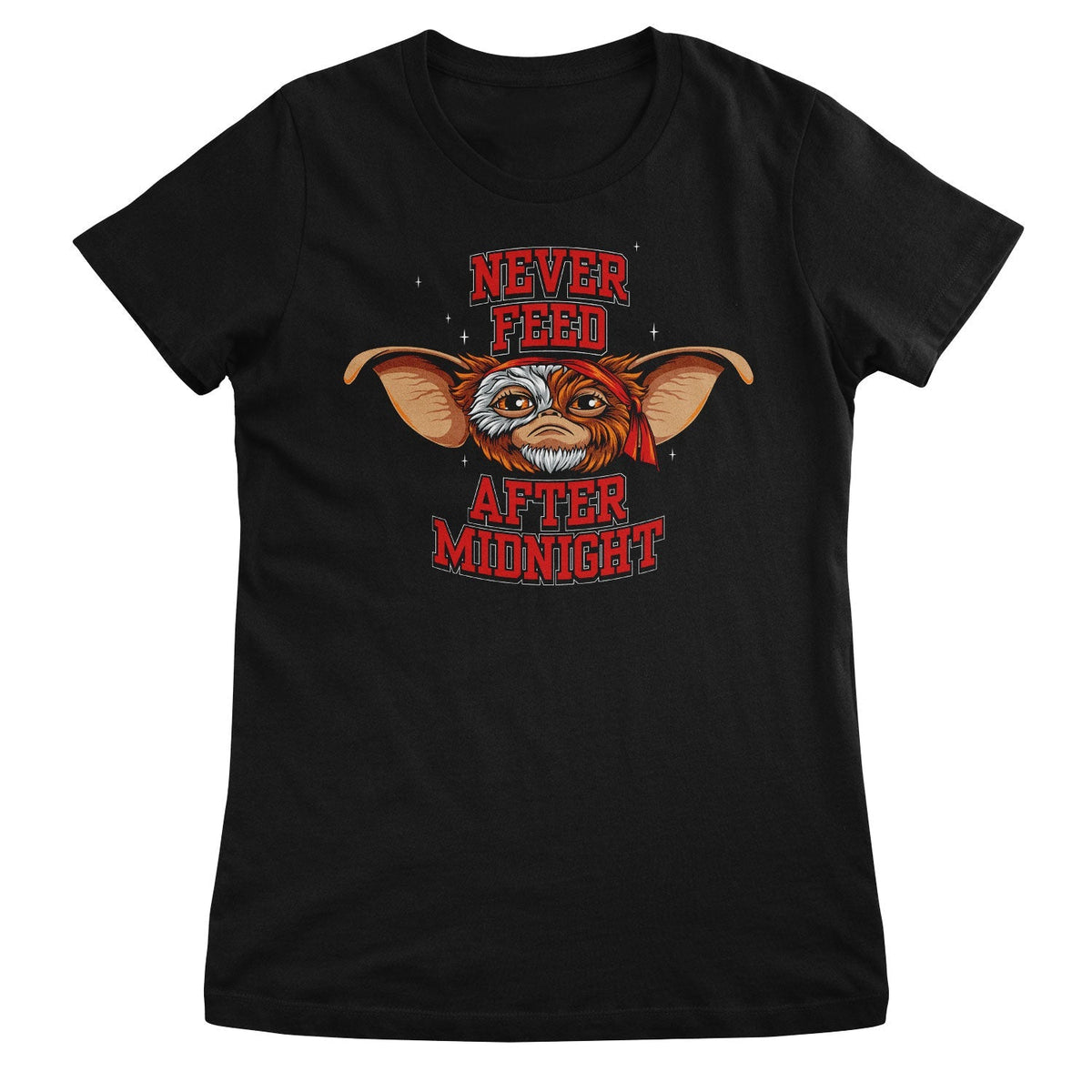Never Feed Gizmo After Midnight Girly Tee – T-shirt femme
