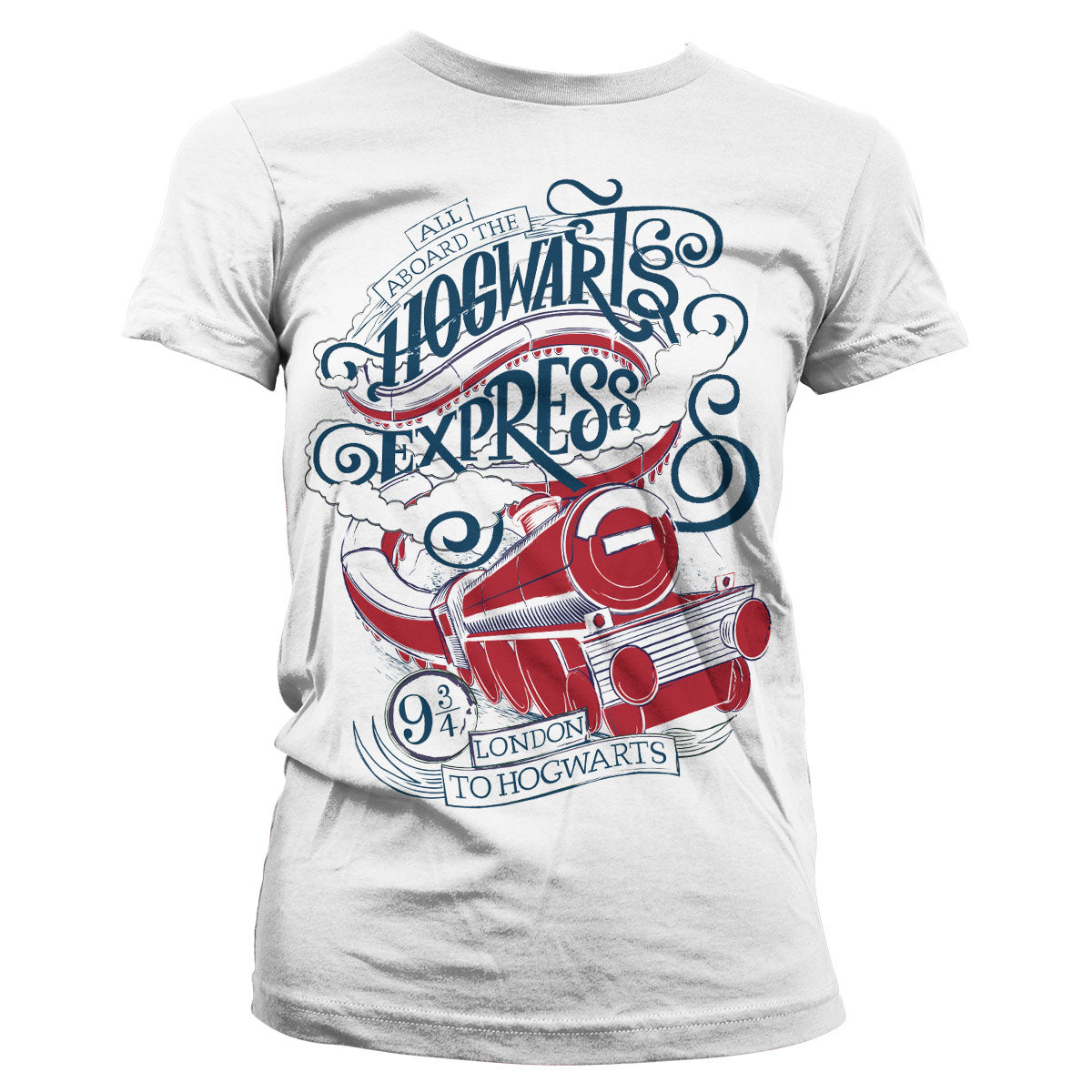 All Aboard The Hogwarts Express Girly Tee – T-shirt femme