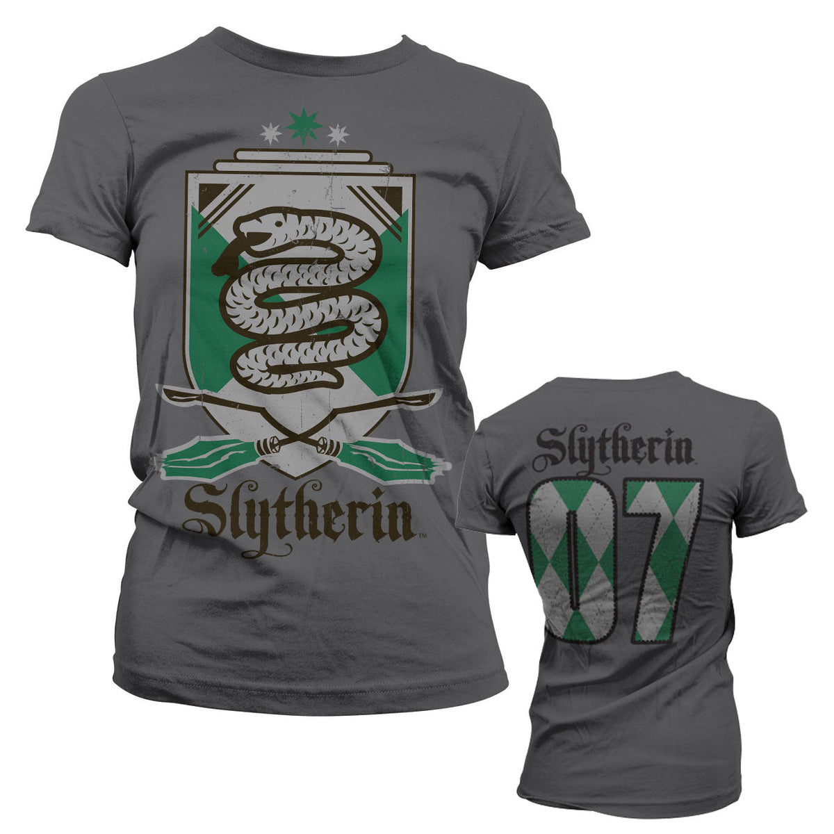 Harry Potter - Slytherin 07 Girly Tee – T-shirt femme
