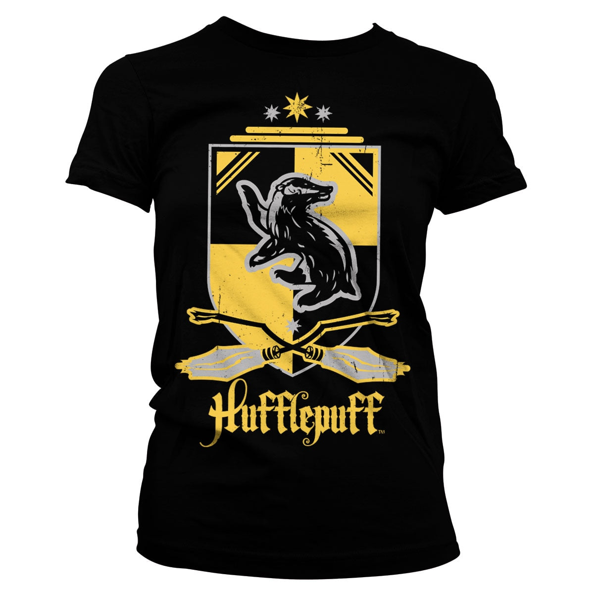 Harry Potter - Hufflepuff Girly Tee – T-shirt femme