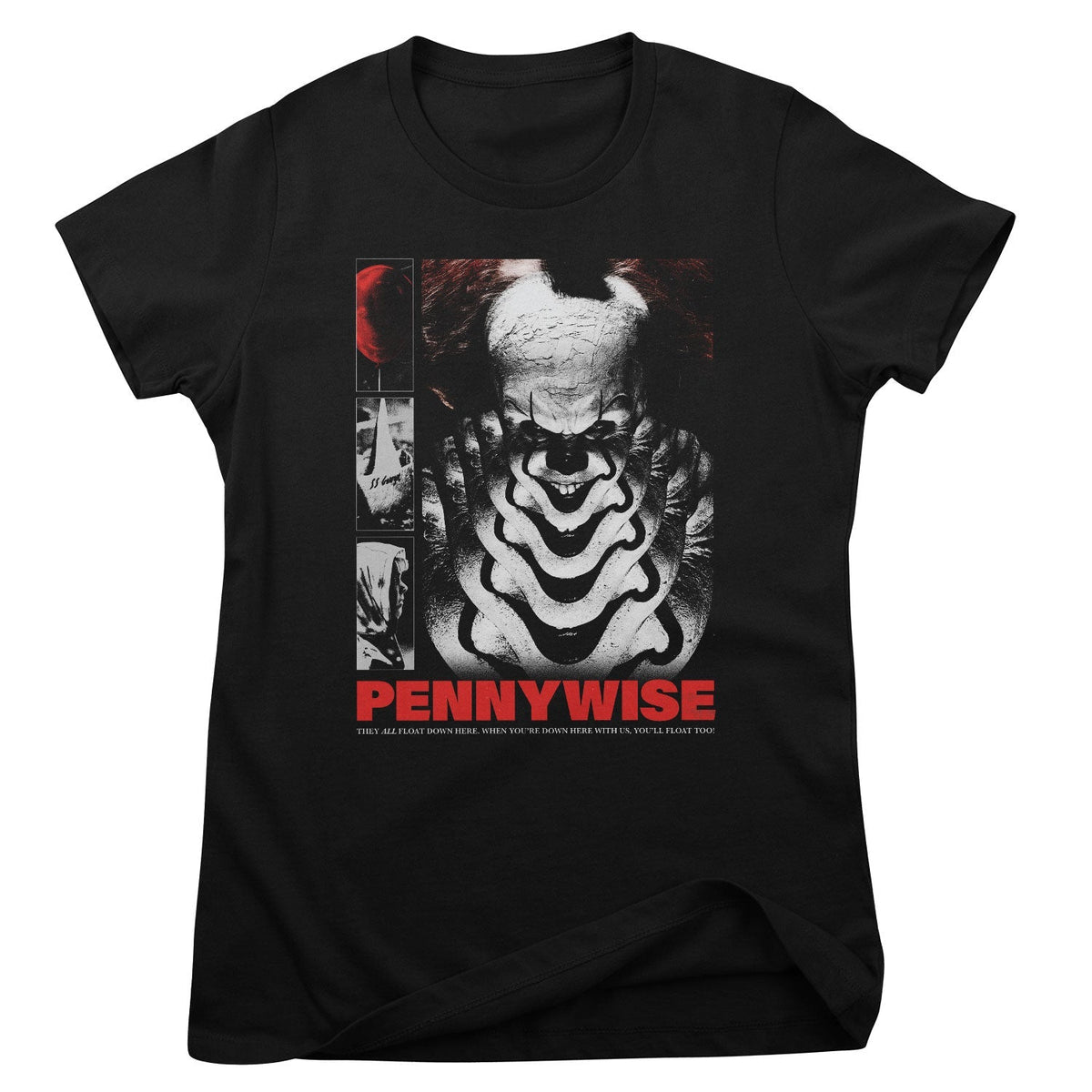 Ça - Pennywise - They All Float Girly Tee – T-shirt femme